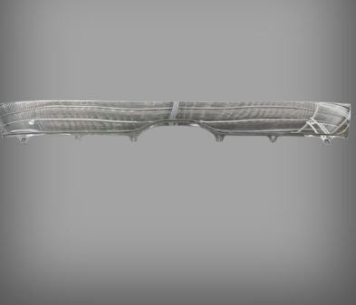 Hino Front Panel Outer Chrome - 500 Series FC FD FE 2018