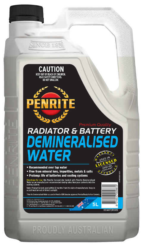 Penrite Demineralised Water 5 Litres