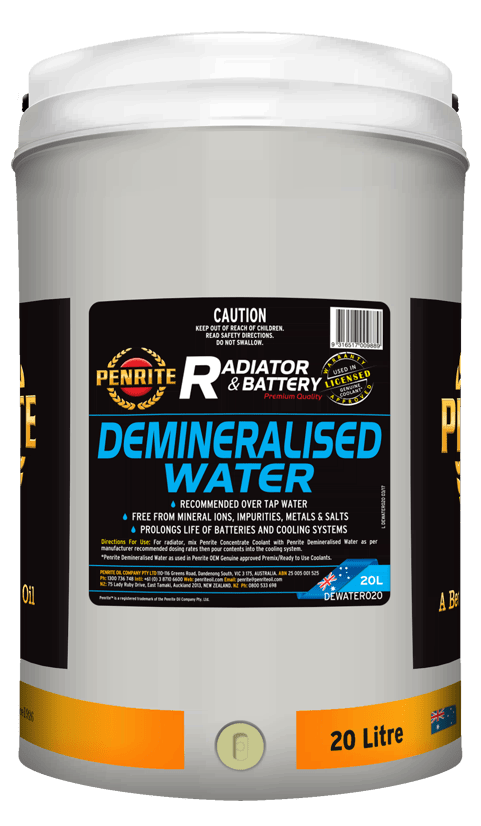 Penrite Demineralised Water 20 Litres