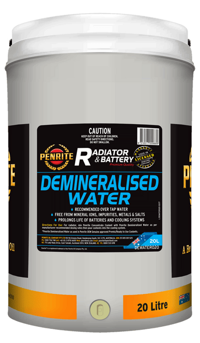 Penrite Demineralised Water 20 Litres