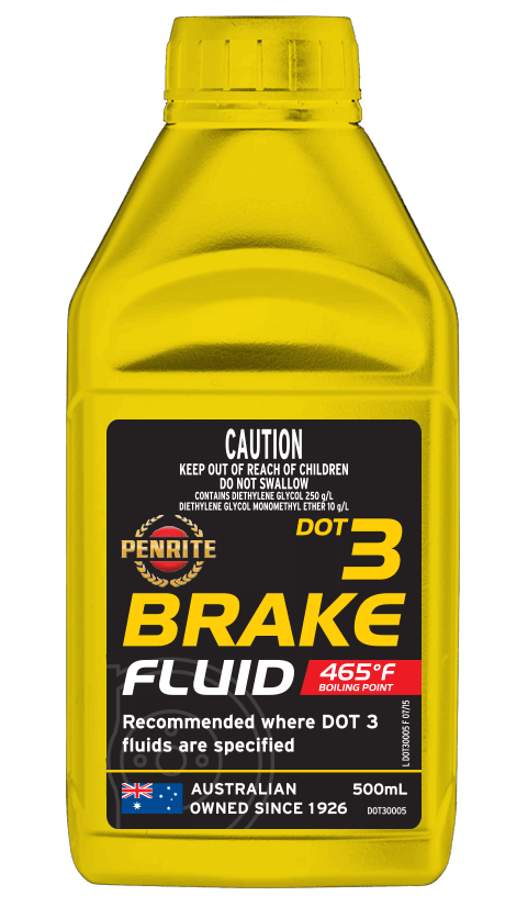Penrite Brake Fluid DOT 3 500ml