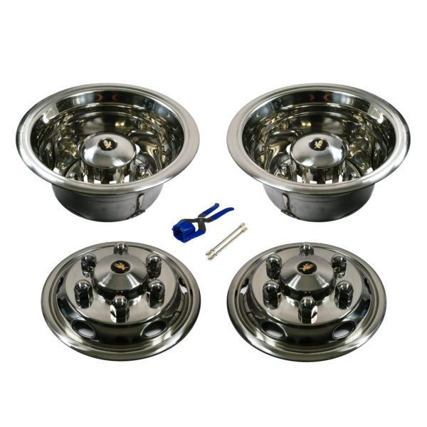 Hino, Mistubishi, Isuzu FRR, Nissan UD Wheel Simulator Set 17.5″ x 6.0″ – 135mm Offset – 6 Stud