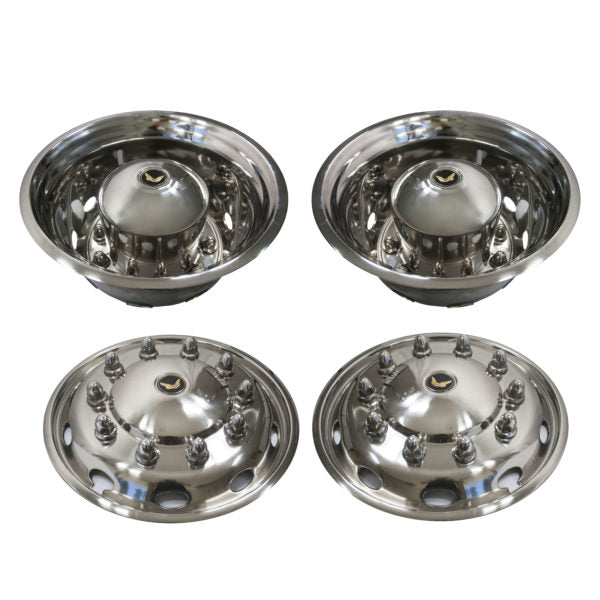 Wheel Simulator Set - 22.5″ x 8.25″ – 165mm Offset – 10 Stud