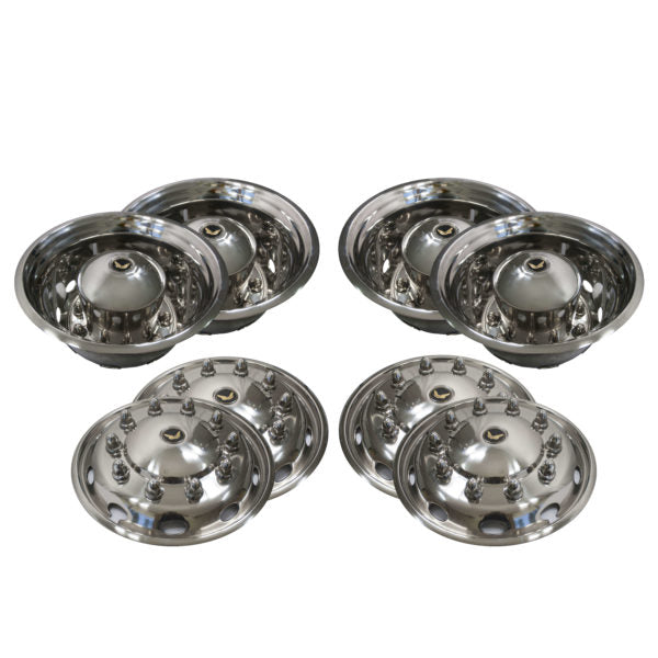 Wheel Simulator Set 22.5″ x 8.25″ – 165mm Offset – 10 Stud