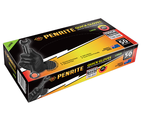 Penrite Lightning Quick Gloves 50 Pack