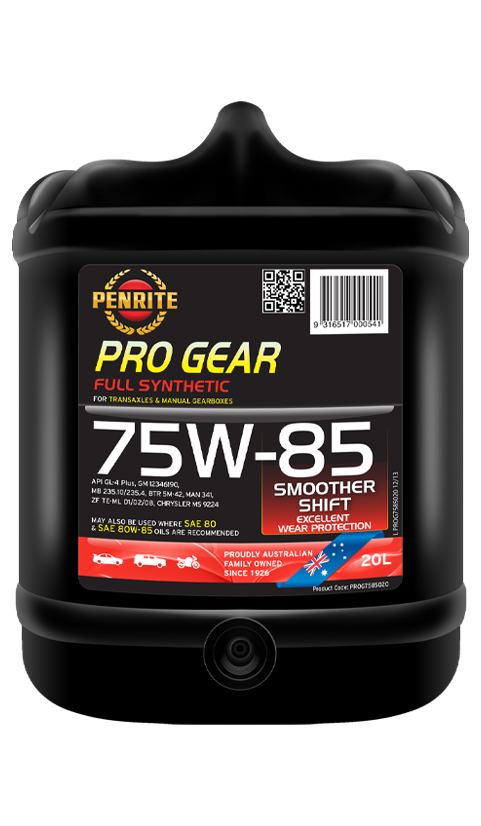 Penrite Pro Gear 75w85 - Full Synthetic - 20 Litres