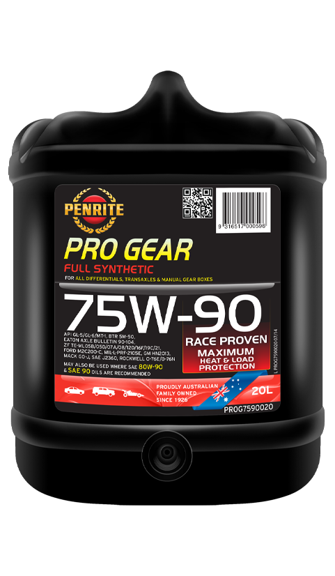 Penrite Pro Gear 75w90 Full Synthetic - 20 Litres