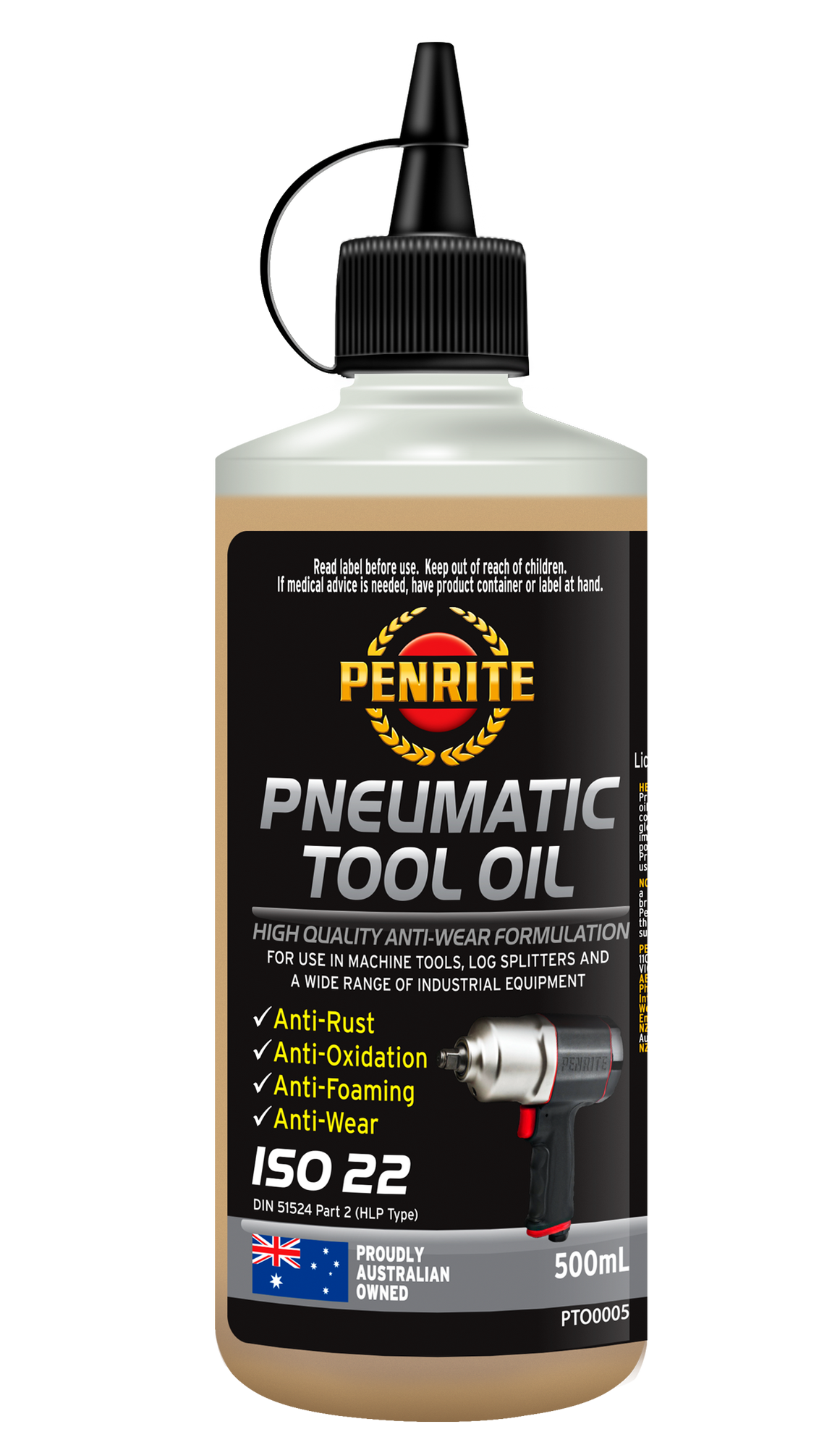 Penrite Pneumatic Tool Oil 500ml — Truck Parts Warehouse