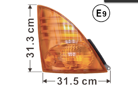 Hino Amber Indicator / Blinker Lamp R/H - Pro 500 & 700 Series 2003 On