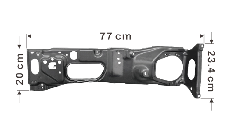 Hino Bumper Bar Stay R/H - 300 Series XJC7 XKU7 XZU7 2012 On
