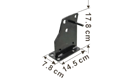 Hino Bumper Bar Stay R/H - Pro 500 Series FG FL FM FT GH GT 2003 to 2011