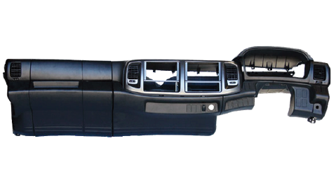 Hino Dash Assembly Black - 500 Series FG FL FM FT GH GT 2010 On