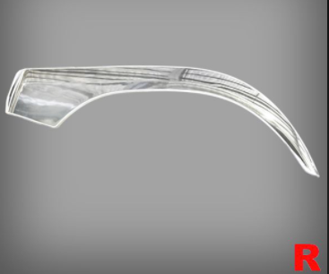Hino Fender Chrome R/H - 500 Series FC FD FE 2018 On