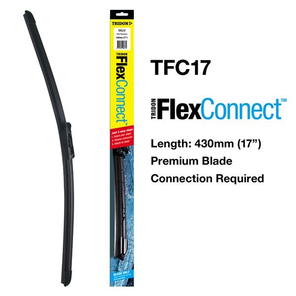 Tridon Flexconnect Wiper Blade 430Mm 17In