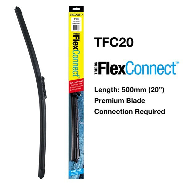 Tridon Flexconnect Wiper Blade 500Mm 20In