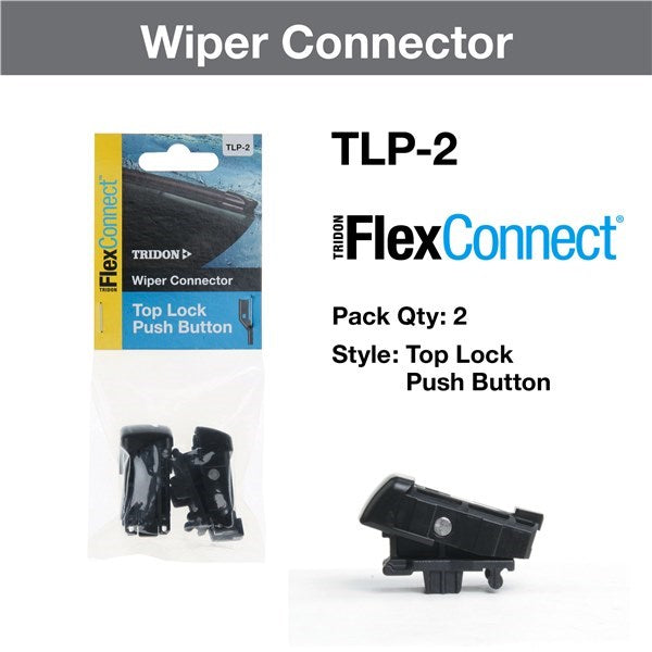 Tridon Flexconnect Wiper Connect Top lock Push Button Pair (2)