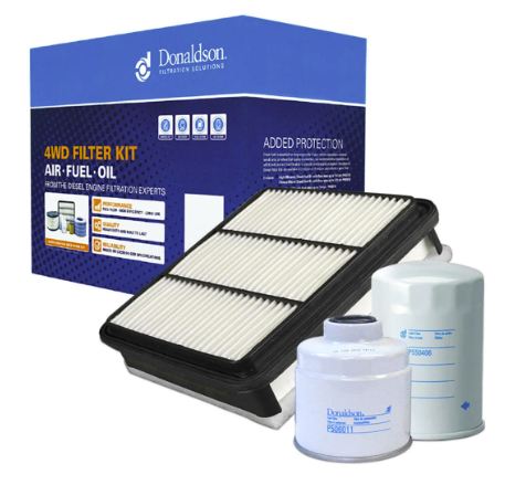 Mitsubishi Service Filter Kit Triton ML, MN 2.5L Turbo Diesel 4D56 Common Rail 07/08 - 12/14